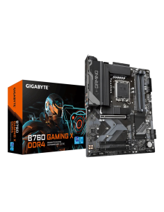 GIGABYTE B760 GAMING X placa base DDR4 - Soporta CPUs Intel Core de 14ª generación, VRM digital de 8+1+1 fases, hasta 5333MHz DD