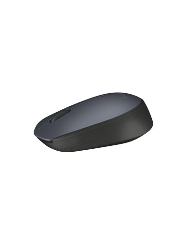 Logitech M170 Grey-K ratón Oficina Ambidextro RF inalámbrico Óptico 1000 DPI