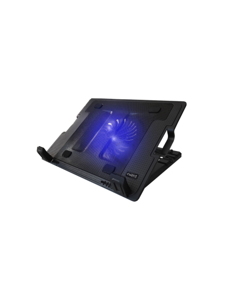 Ewent EW1258 almohadilla fría 43,2 cm (17") 1000 RPM Negro