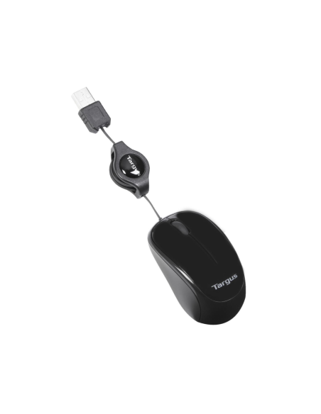 Targus AMU75EU ratón Viajes Ambidextro USB tipo A 1000 DPI