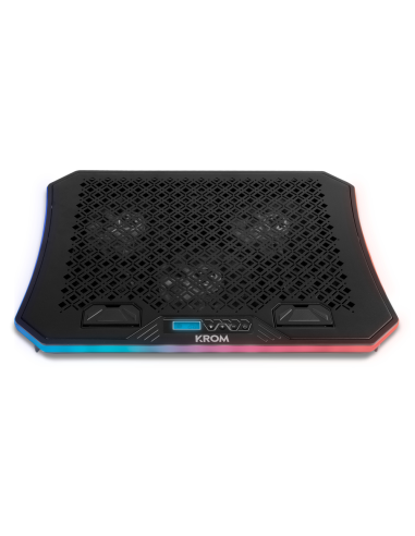 Krom Kooler almohadilla fría 48,3 cm (19") 2100 RPM Negro