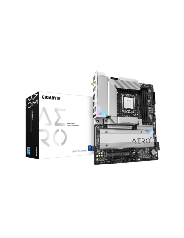 GIGABYTE Z790 AERO G Placa base - Soporta CPUs Intel Core de 14ª generación, hasta 7600MHz DDR5 (OC), 1xPCIe 5.0+4xPCIe 4.0 M.2,