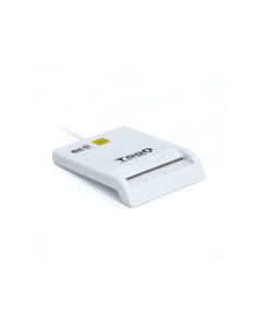 TooQ TQR-210W lector de tarjeta inteligente Interior USB 2.0 Blanco