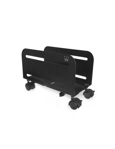 Ewent EW1291 soporte de CPU Carro para equipo informático Negro