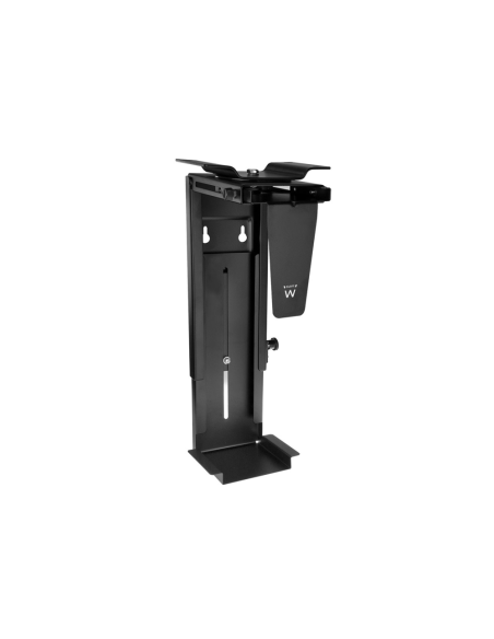 Ewent EW1293 soporte de CPU Soporte para instalación de CPU bajo mesa Negro