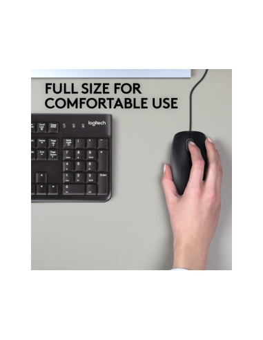 Logitech B110 Silent ratón Oficina Ambidextro USB tipo A Óptico 1000 DPI