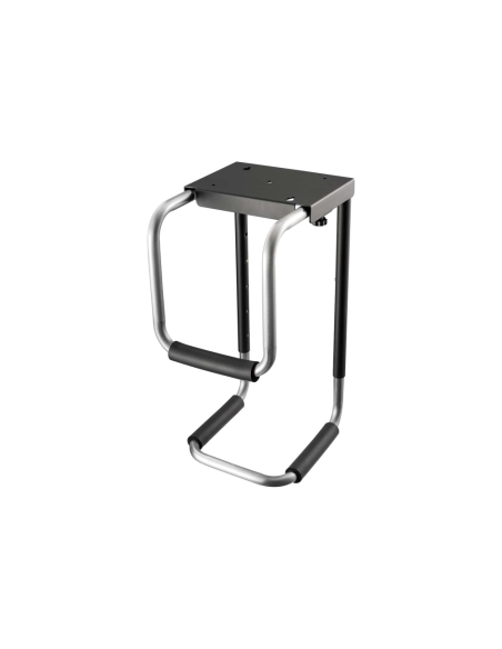 AISENS MPC08-337 soporte de CPU Soporte para instalación de CPU bajo mesa Negro, Plata