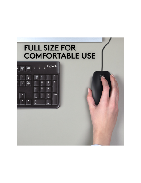 Logitech B110 Silent ratón Oficina Ambidextro USB tipo A Óptico 1000 DPI