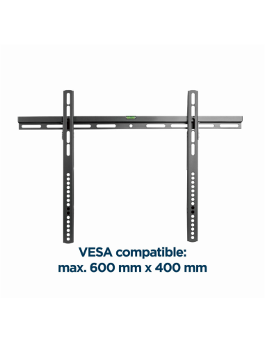 Gembird WM-70F-02 soporte para TV 177,8 cm (70") Negro
