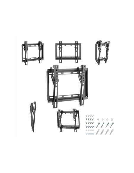 Gembird WM-42T-04 soporte para TV 106,7 cm (42") Negro