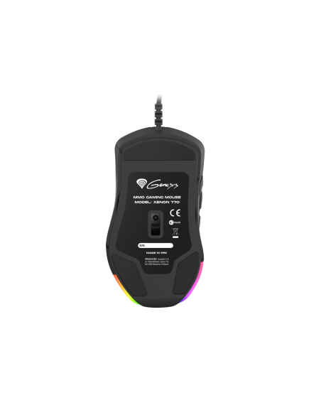 GENESIS Xenon 770 ratón Juego mano derecha USB tipo A Óptico 10200 DPI