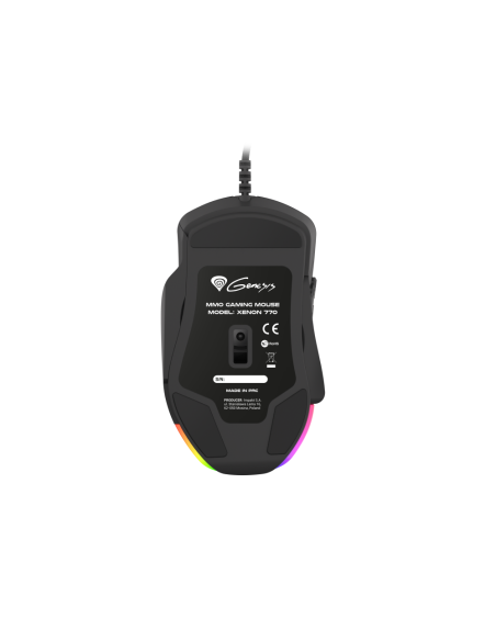 GENESIS Xenon 770 ratón Juego mano derecha USB tipo A Óptico 10200 DPI
