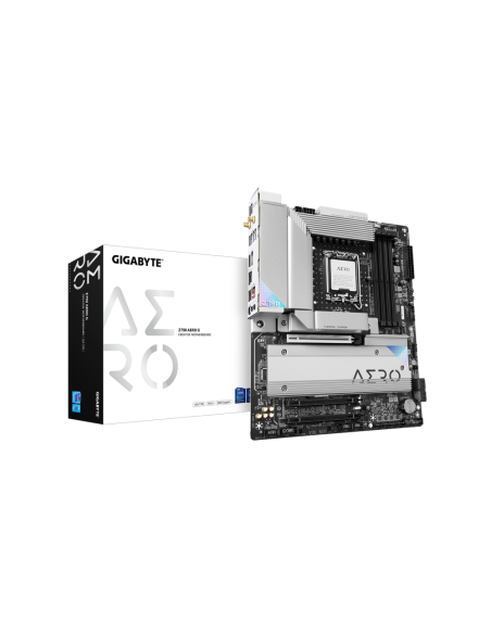 GIGABYTE Z790 AERO G Placa base - Soporta CPUs Intel Core de 14ª generación, hasta 7600MHz DDR5 (OC), 1xPCIe 5.0+4xPCIe 4.0 M.2,