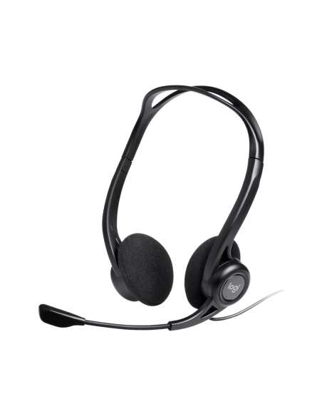 Logitech 981-000100 auricular y casco Auriculares Alámbrico Diadema Llamadas/Música USB tipo A Negro