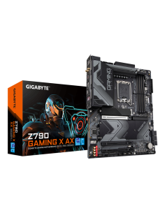 GIGABYTE Z790 GAMING X AX Placa base - Compatible con procesadores Intel Core 14th CPUs, 16+1+2 Phases Digital VRM, up to 7600MH