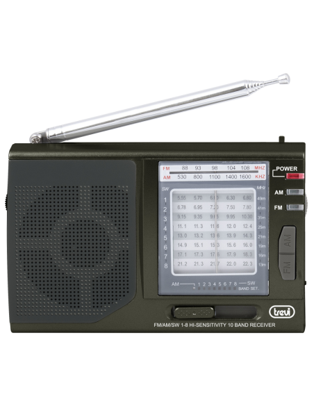 Trevi MB 728 Portátil Analógica Negro