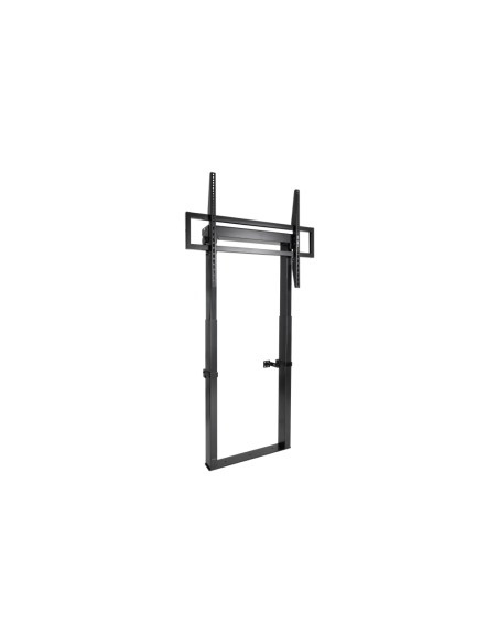 TooQ HIPERIÓN Soporte de Suelo/Pared Fijo para Pantallas 55"-100", Negro