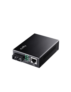 Cudy MC100MA-2 convertidor de medio 1000 Mbit/s 1310 nm Multimodo Negro