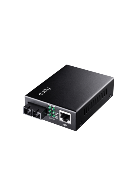 Cudy MC100MA-2 convertidor de medio 1000 Mbit/s 1310 nm Multimodo Negro