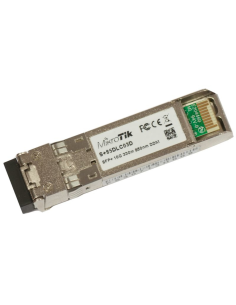 Mikrotik S+85DLC03D red modulo transceptor Fibra óptica 10000 Mbit/s SFP+ 850 nm
