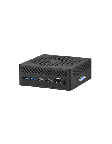 Leotec LEMPC15 PC/estación de trabajo barebone Negro