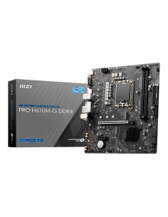 MSI PRO H610M-G DDR4 placa base Intel H610 LGA 1700 micro ATX