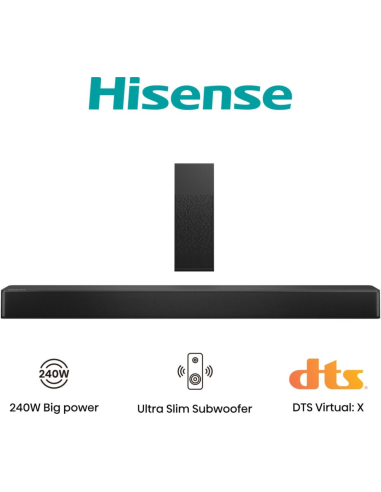Hisense HS2100 Negro 2.1 canales 240 W