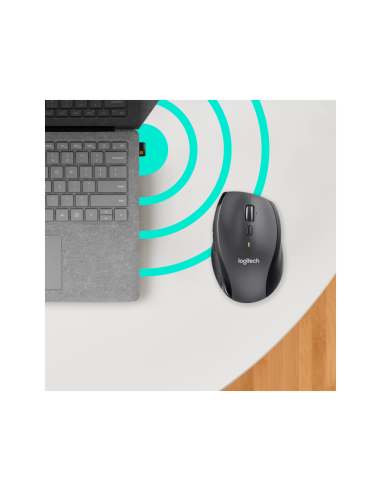 Logitech Customizable Mouse M705 ratón Oficina mano derecha RF inalámbrico Óptico 1000 DPI