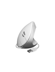 SUBBLIM Ratón GLIDE VERTICAL ERGO WIRED MOUSE WHITE