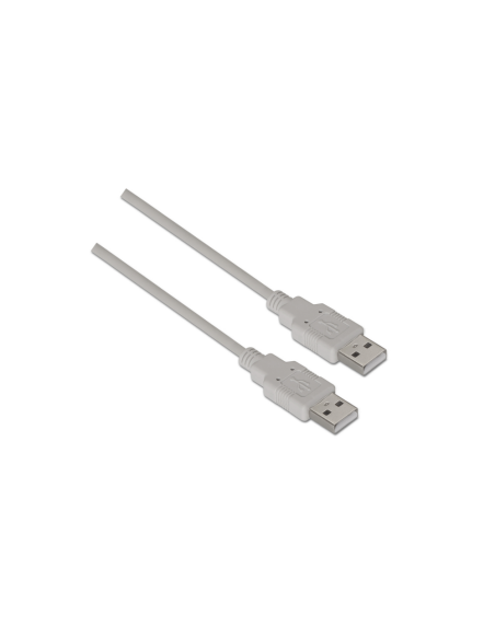 AISENS A101-0022 cable USB USB 2.0 2 m USB A Beige