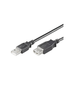 Ewent EC1012 cable USB 1,8 m USB 2.0 USB A Negro