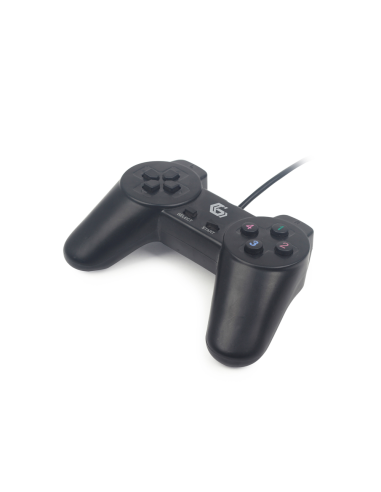Gembird JPD-UB2-01 mando y volante Negro USB 2.0 Gamepad PC
