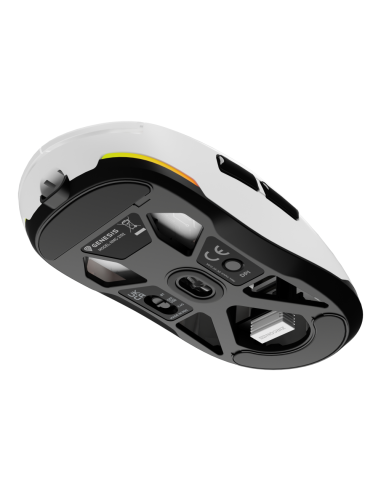 GENESIS Zircon 660 ratón Juego mano derecha RF Wireless + Bluetooth + USB Type-A Óptico 12000 DPI