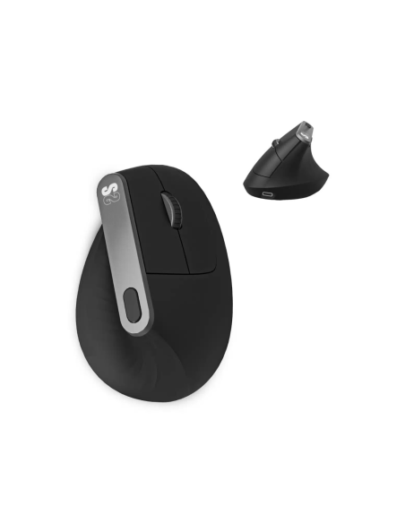 SUBBLIM SUBMO-EDNVW01 ratón Universal mano derecha Bluetooth + USB Type-C Óptico 4000 DPI