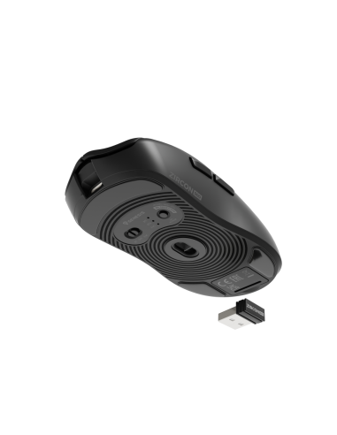 GENESIS Zircon 500 ratón Juego mano derecha RF Wireless + Bluetooth + USB Type-C Óptico 10000 DPI