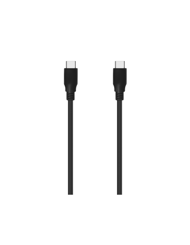 AISENS Cable USB 3.2 Gen2x2 20Gbps 8k@30Hz 5A 100W E-Marker, Tipo USB-C/M-USB-C/M, Negro, 1.0m