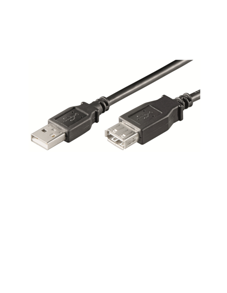 Ewent EC1011 cable USB 1 m USB A Negro