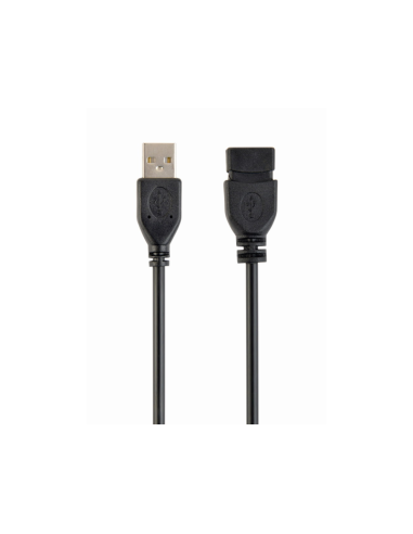 Gembird 3m USB 2.0 A M/FM cable USB USB A Negro
