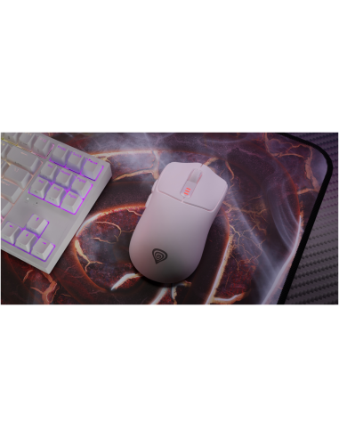GENESIS Zircon 500 ratón Juego mano derecha RF Wireless + Bluetooth + USB Type-C Óptico 10000 DPI