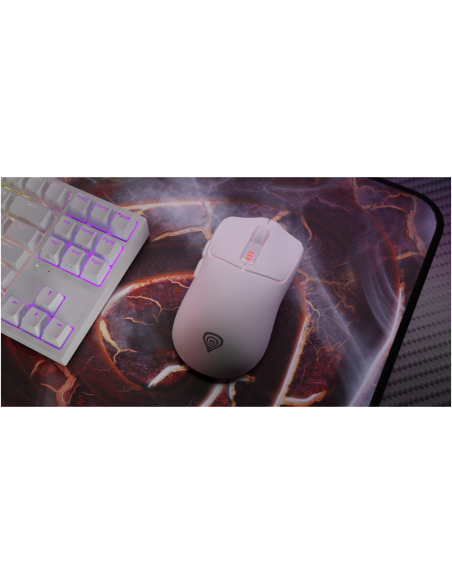 GENESIS Zircon 500 ratón Juego mano derecha RF Wireless + Bluetooth + USB Type-C Óptico 10000 DPI