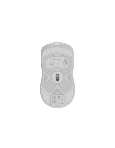 GENESIS Zircon 500 ratón Juego mano derecha RF Wireless + Bluetooth + USB Type-C Óptico 10000 DPI