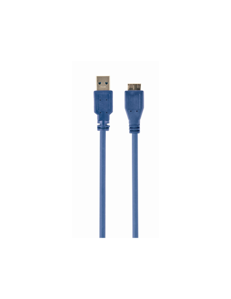 Gembird CCP-mUSB3-AMBM-0.5M cable USB USB 3.2 Gen 1 (3.1 Gen 1) 0,5 m USB A Micro-USB B Azul