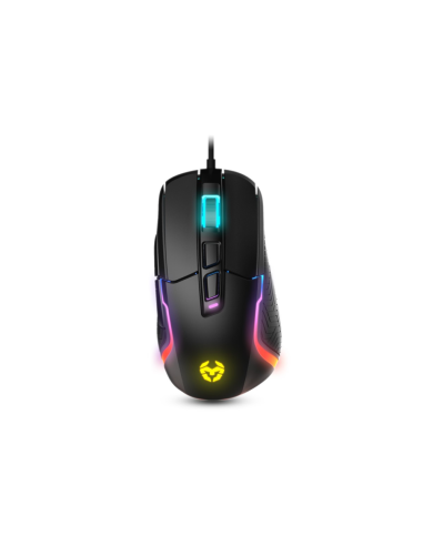 Krom Kick ratón Juego mano derecha USB tipo A Óptico 6200 DPI