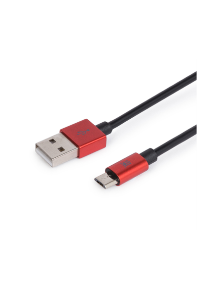 Maillon Technologique Premium MTPMUR241 cable USB 1 m USB 2.0 USB A Micro-USB B Rojo