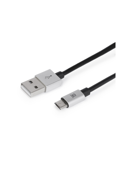 Maillon Technologique Premium MTPMUS241 cable USB 1 m USB 2.0 USB A Micro-USB B Plata