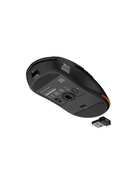 GENESIS Zircon XIII ratón Juego Ambidextro RF Wireless + USB Type-C Óptico 26000 DPI