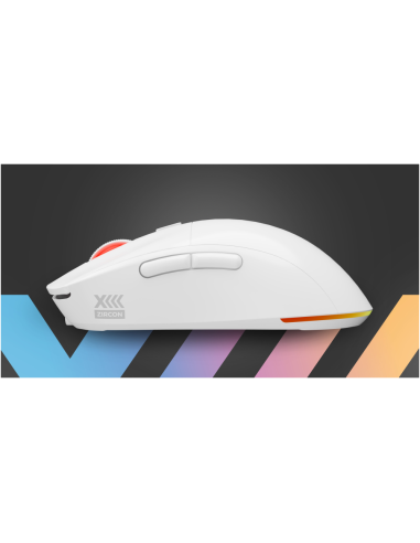 GENESIS Zircon XIII ratón Juego Ambidextro RF Wireless + USB Type-C Óptico 26000 DPI