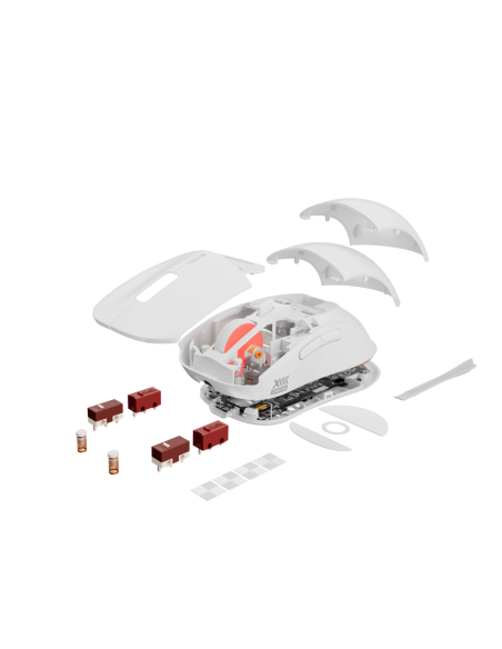 GENESIS Zircon XIII ratón Juego Ambidextro RF Wireless + USB Type-C Óptico 26000 DPI