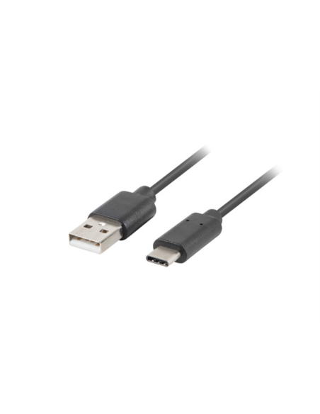 Lanberg CA-USBO-10CU-0005-BK cable USB USB 2.0 0,5 m USB A USB C Negro