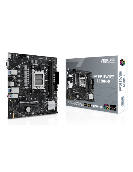 ASUS PRIME A620M-K AMD A620 Zócalo AM5 micro ATX